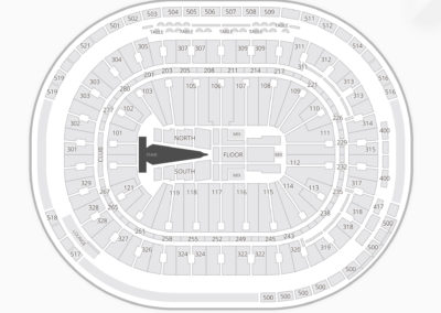 Rogers Arena, Vancouver BC - Seating Chart View