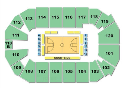 1st Bank Center Seating Chart Basketball