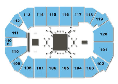 1st Bank Center Seating Chart Gymnastics