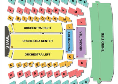 Benaroya Hall Seating Chart