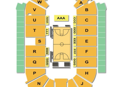 Budweiser Events Center Seating Chart Basketball