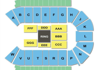 Budweiser Events Center Seating Chart WWE