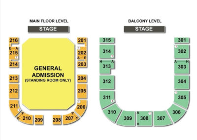 City National Civic Seating Chart