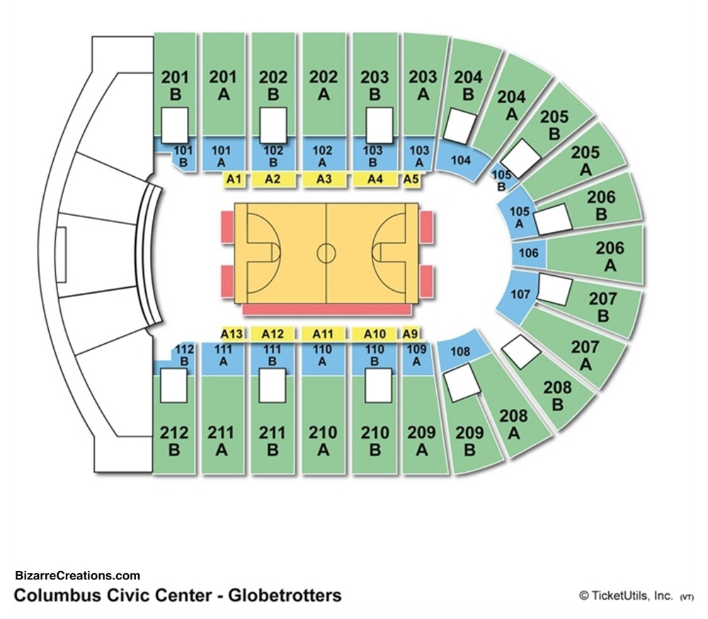 Columbus Civic Center Seating Chart | Seating Charts & Tickets