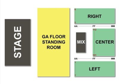 Gramercy Theatre Seating Chart Concert
