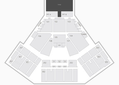 Laughlin Event Center Seating Chart