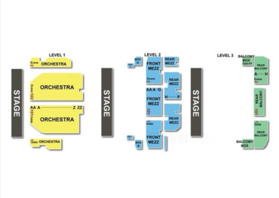 Palace Theatre Seating Chart Albany