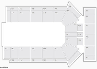 Sioux City Musketeers Seating Chart