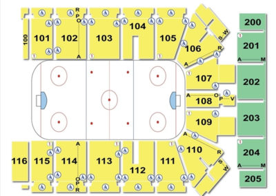 Tyson Events Center Seating Chart Hockey