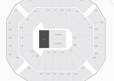 United Supermarkets Arena Seating Chart Concert