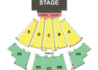 Washington Music Theater Seating Chart